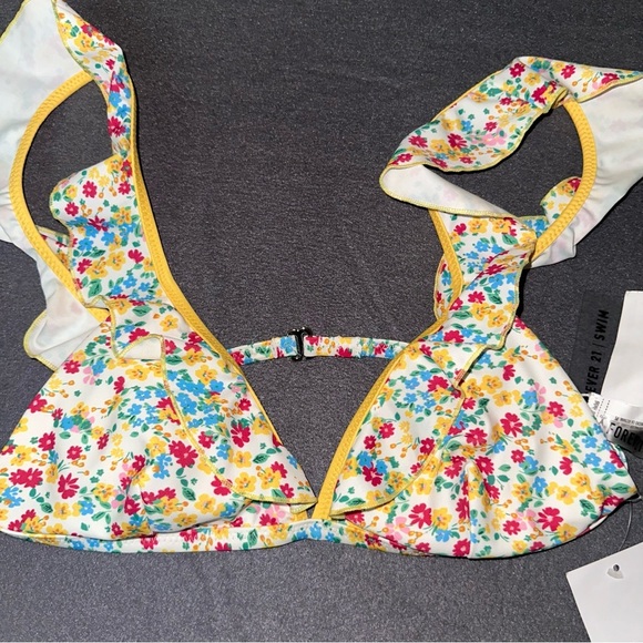 NWT Forever 21 Womens Floral Underwire Bikini Top - Picture 2 of 6